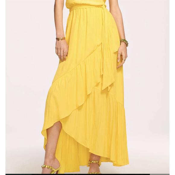 RAMY BROOK nicola dress in sunkiss -Medium - Picture 4 of 4